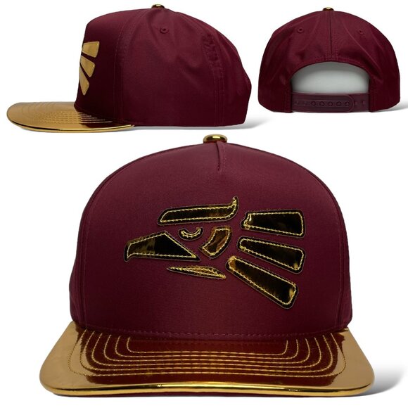 Hecho en Mexico Eagle Gold Snapback Baseball Cap Hat - Picture 1 of 7